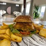 Dr. Pepper burger